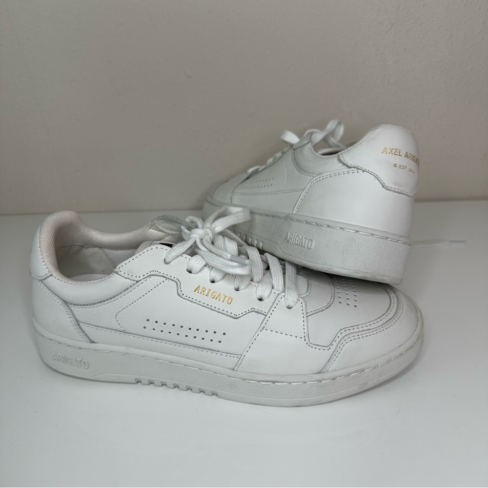 Axel Arigato White Leather Sneakers - Picture 15 of 16